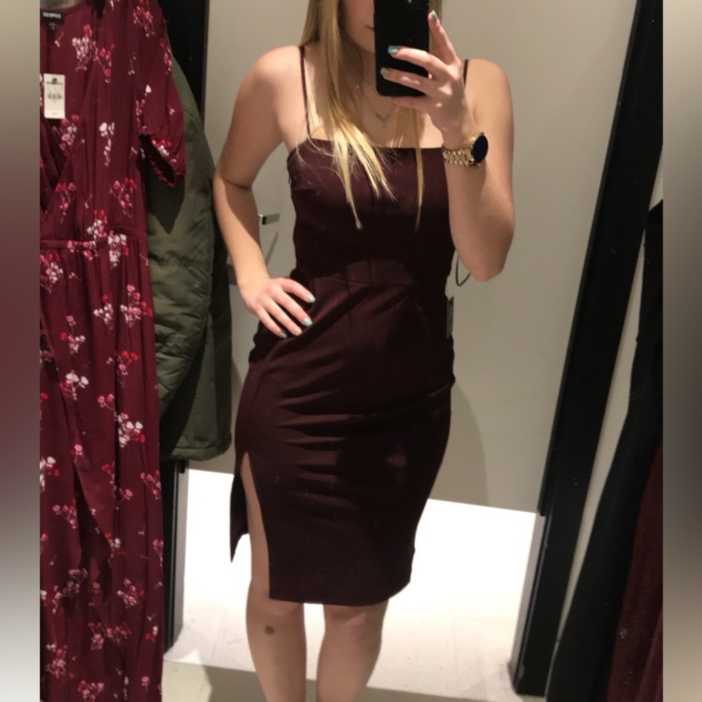 EXPRESS Dark Purple/Plum Dress!